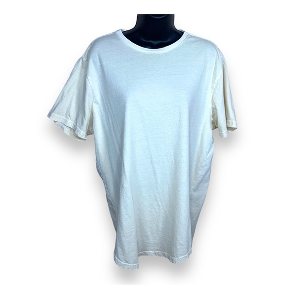 MEDIUM NOVA YELLOW TEE MENS SHORT SLEEVE CASUAL - Picture 1 of 9